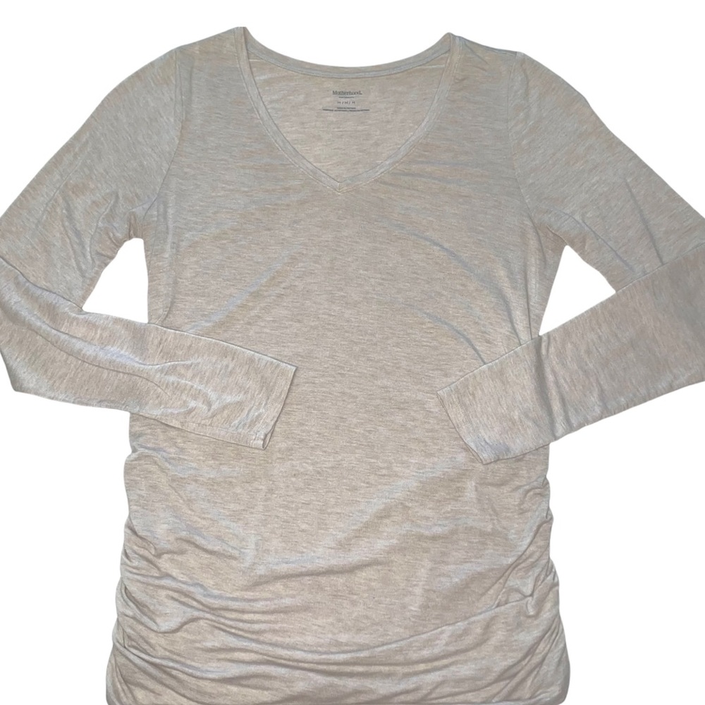 MOTHERHOOD MATERNITY LONG SLEEVE TOP SIZE MEDIUM